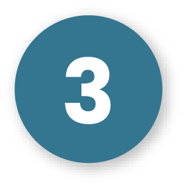 A 'number 3' icon.